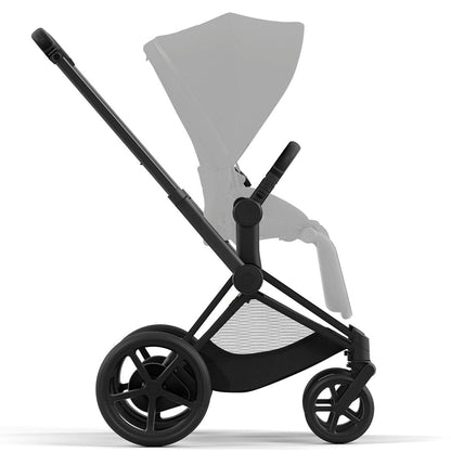 Cybex ePriam 2 Electronic Assist Stroller Frame - Matte Black / Black - 521003945