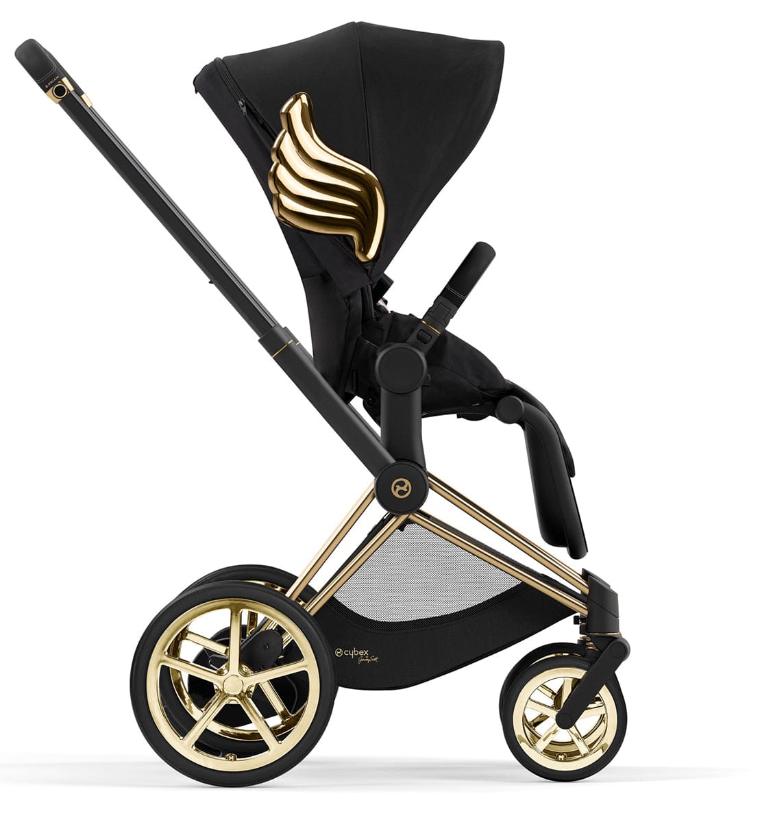 Cybex ePriam 2 Electronic Assist Stroller (One Box) - Jeremy Scott Wings - 521003829