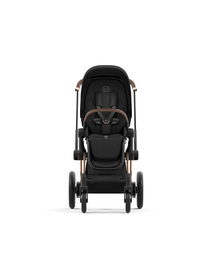 Cybex ePriam 2 Electronic Assist Stroller (One Box) - Rose Gold / Sepia Black - 523001575