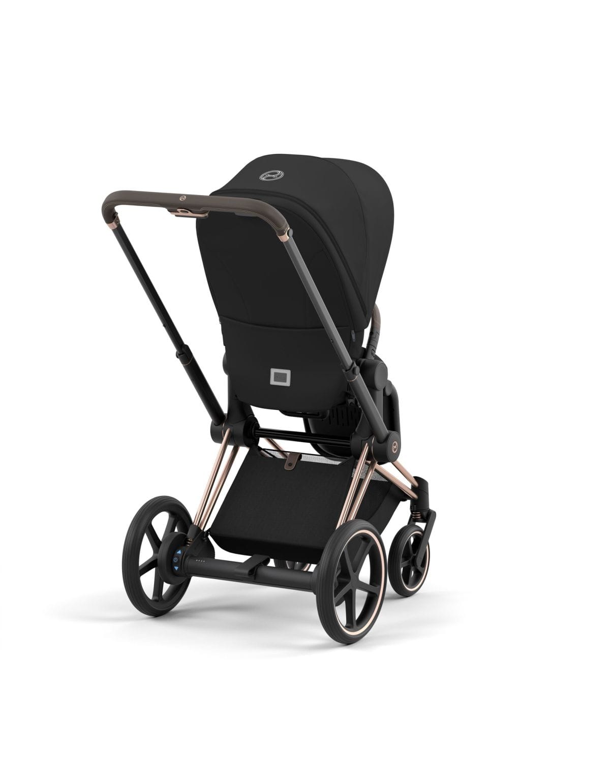 Cybex ePriam 2 Electronic Assist Stroller (One Box) - Rose Gold / Sepia Black - 523001575