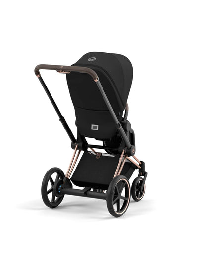 Cybex ePriam 2 Electronic Assist Stroller (One Box) - Rose Gold / Sepia Black - 523001575