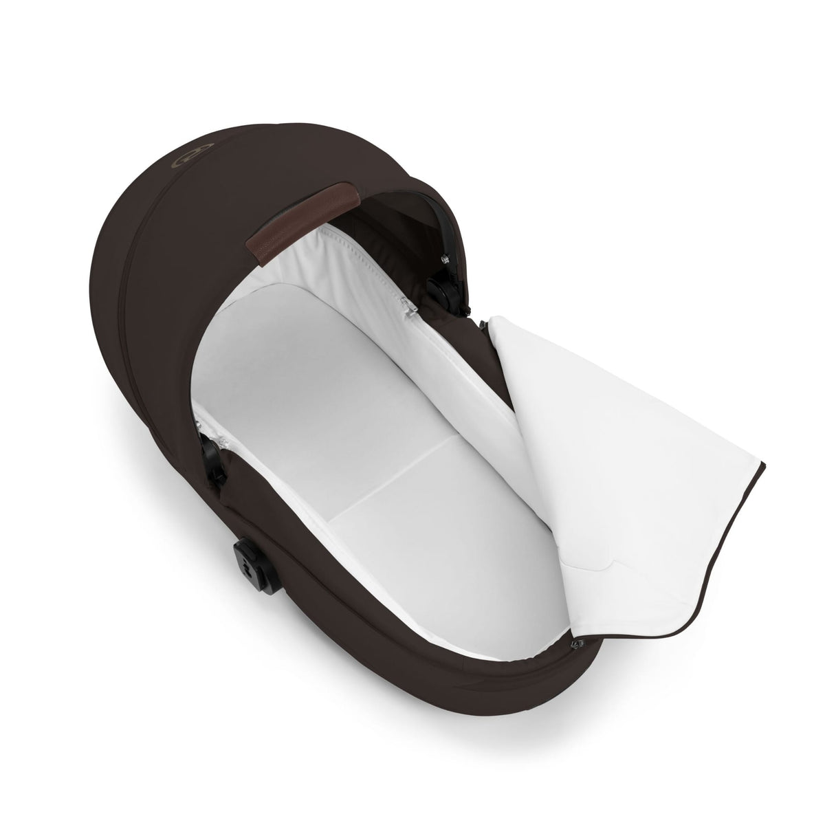 Cybex Gazelle S Fold Cot - Chocolate Brown