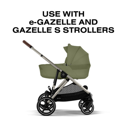 Cybex Gazelle S Fold Cot - Moss Green