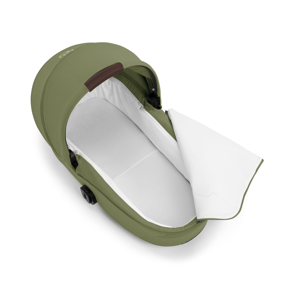 Cybex Gazelle S Fold Cot - Moss Green