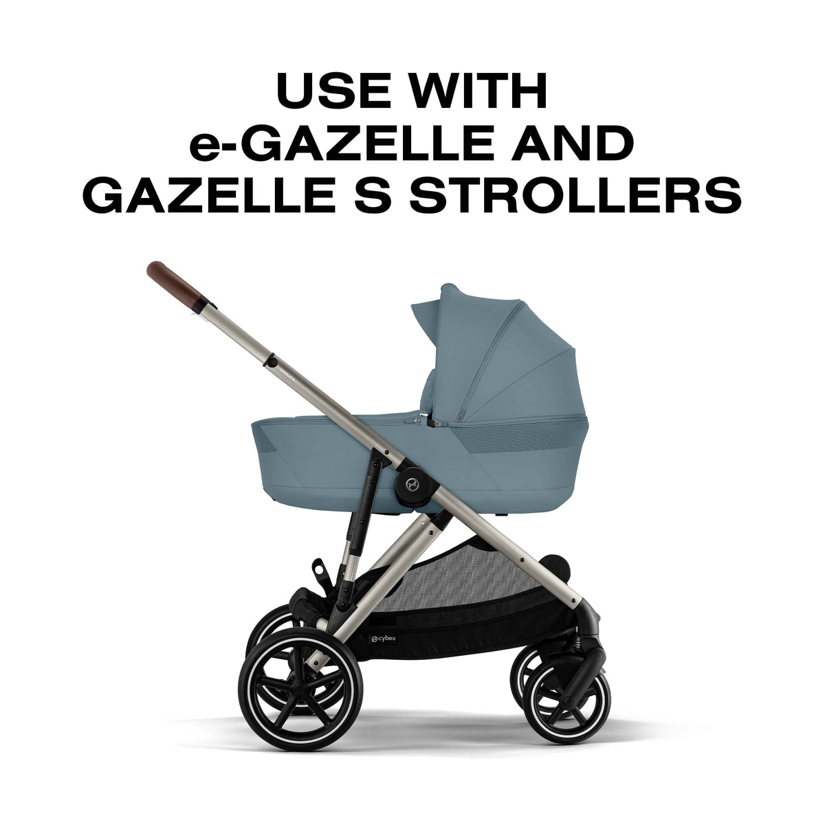 Cybex Gazelle S Fold Cot - Stormy Blue