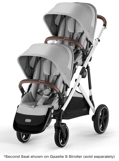 Cybex Gazelle S Second Seat - Silver Frame / Lava Grey - 522004821