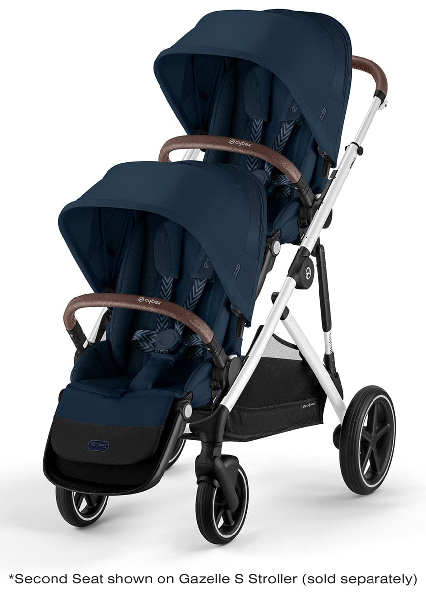 Cybex Gazelle S Second Seat - Silver Frame / Ocean Blue – Albee Baby