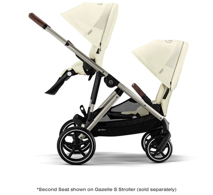 Cybex Gazelle S Second Seat - Taupe Frame / Seashell Beige - 522002379
