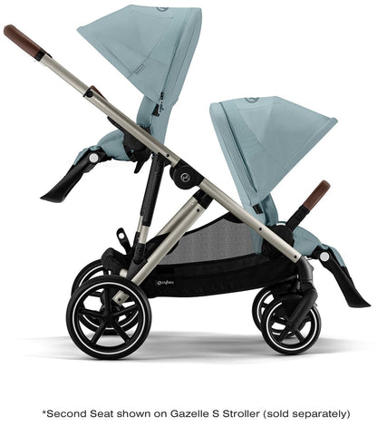 Cybex Gazelle S Second Seat - Taupe Frame / Sky Blue - 522002377