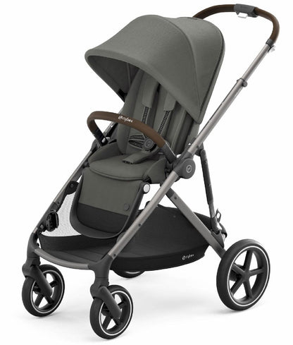 Cybex Gazelle S Stroller & Cot - Soho Grey (Taupe Frame) - 520003559-520003577