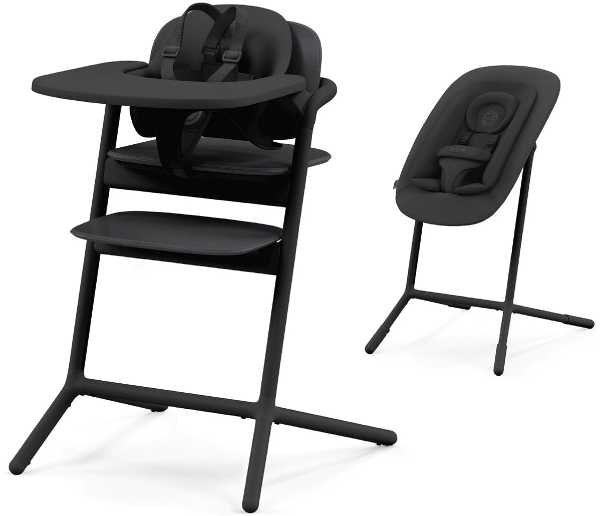 Cybex LEMO 2 High Chair 4-in-1 Set - Stunning Black - 521004461