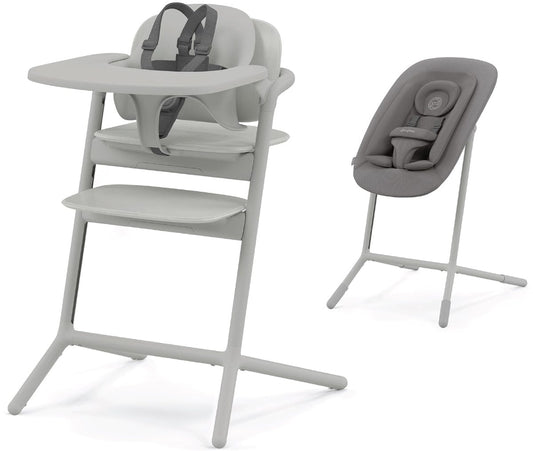 Cybex LEMO 2 High Chair 4-in-1 Set - Suede Grey - 521004463