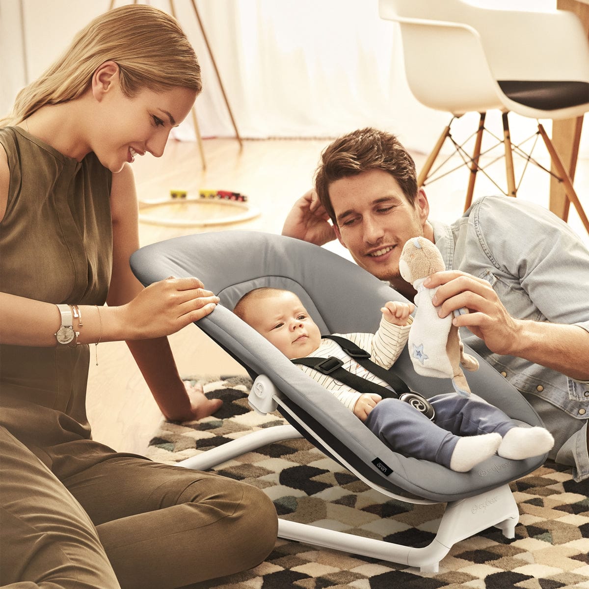 Cybex LEMO Bouncer - Storm Grey - 518001513
