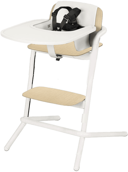 Cybex LEMO High Chair, Wood - Porcelaine White - 518002365