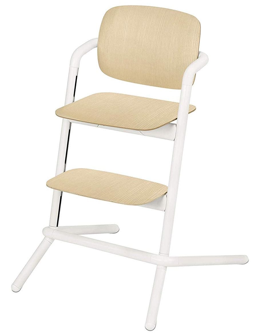 Cybex LEMO High Chair, Wood - Porcelaine White - 518002365