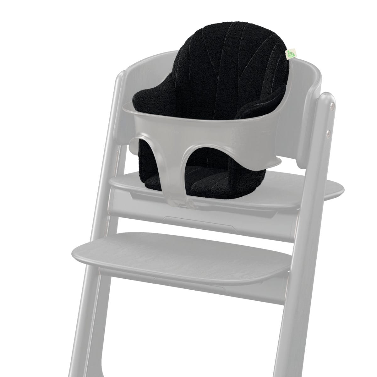 Black Cybex high chair seat inlay