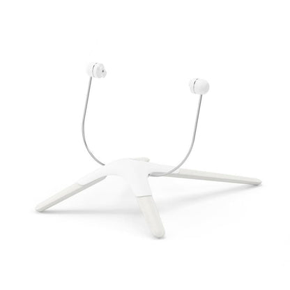 Cybex white bouncer stand with metal frame
