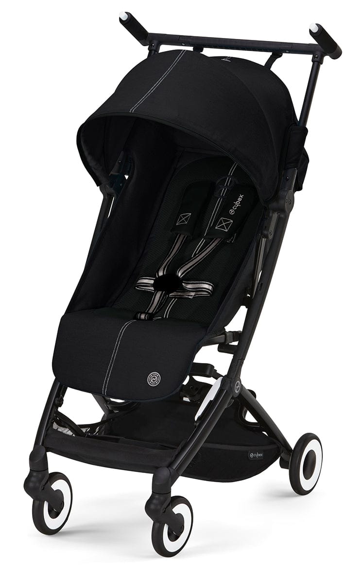 Cybex Libelle 2 Compact Stroller (WITHOUT 1 Pull Harness) - Moon Black - 522001703