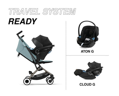 Cybex Libelle 2 Compact Stroller - Stormy Blue - 524000245
