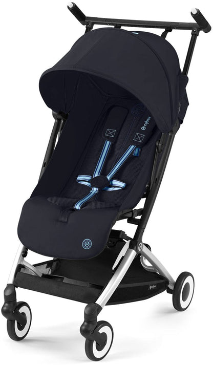 Cybex Libelle 2 Compact Stroller (with 1 Pull Harness) - Dark Blue - 524000233