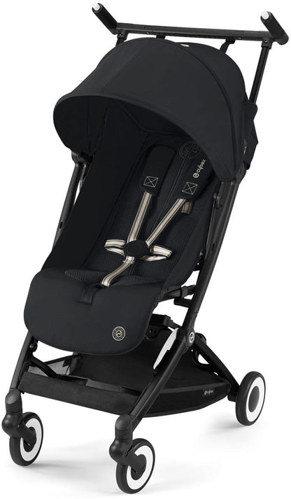 Cybex Libelle 2 Compact Stroller (with 1 Pull Harness) - Magic Black - 524000209