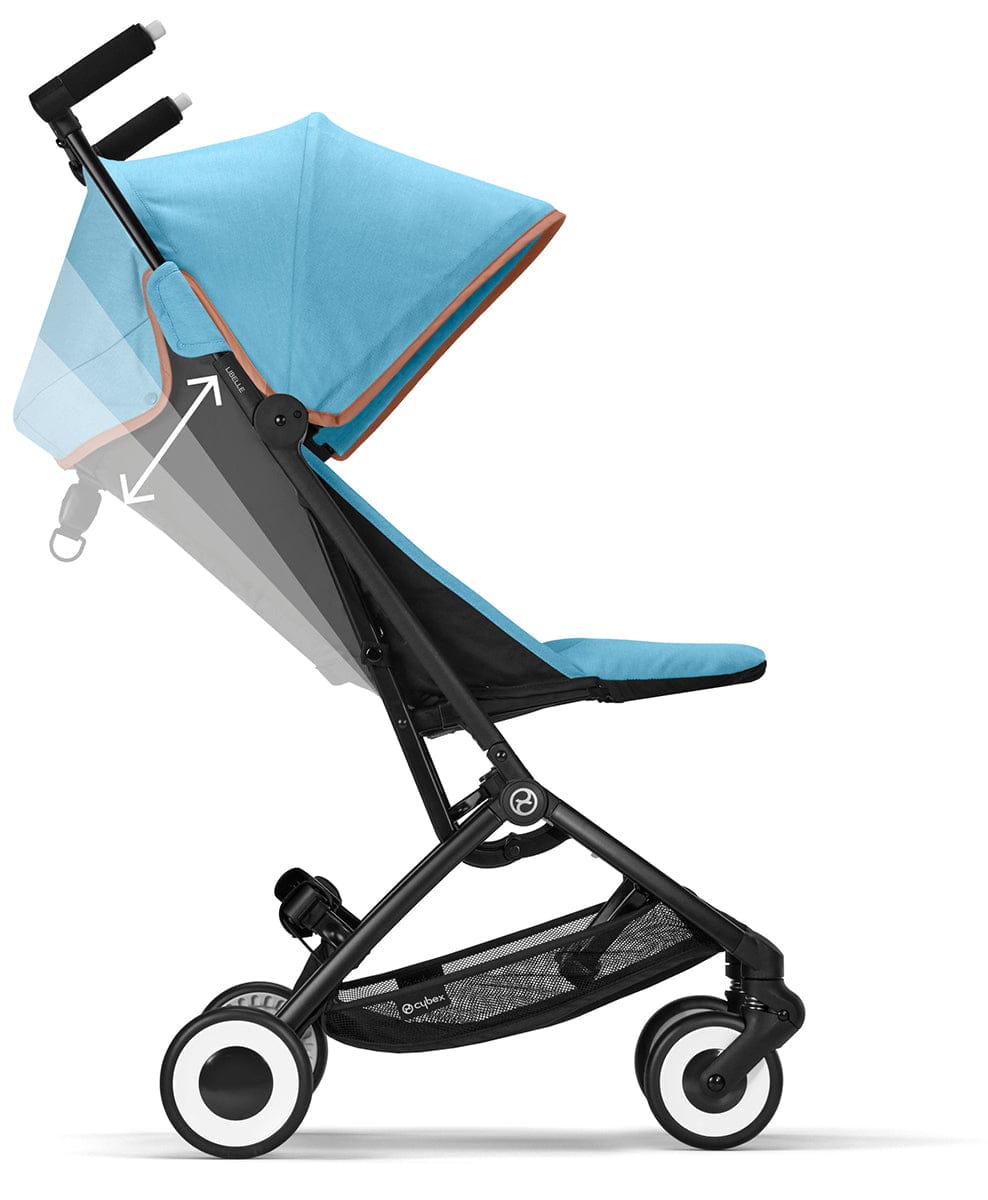 Cybex Libelle 2 Compact Stroller (WITHOUT 1 Pull Harness) - Beach Blue - 522001709
