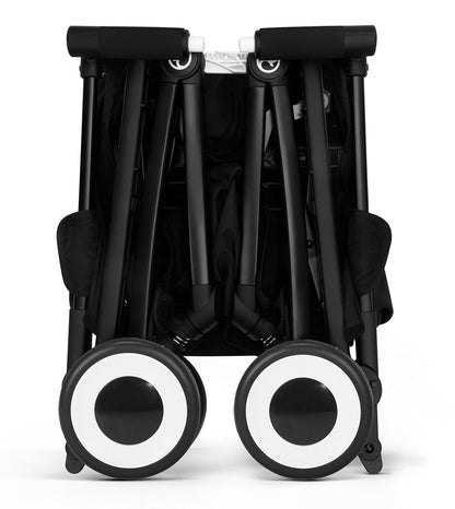 Cybex Libelle 2 Compact Stroller (WITHOUT 1 Pull Harness) - Moon Black - 522001703
