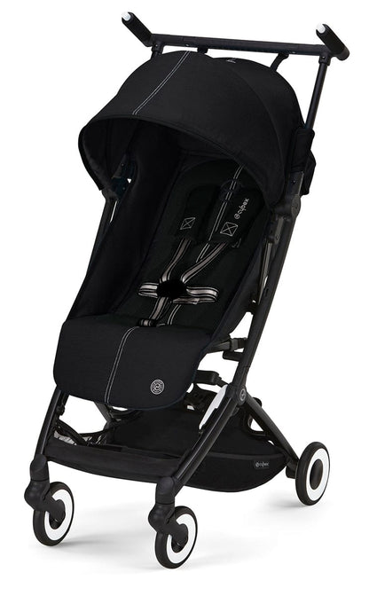 Cybex Libelle 2 Compact Stroller (WITHOUT 1 Pull Harness) - Moon Black - 522001703