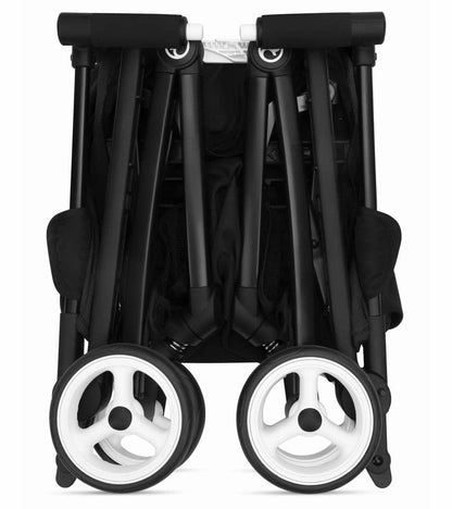 Cybex Libelle Compact Stroller + Travel Bag Bundle - Classic Beige / Black - 521000615-521000719