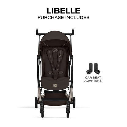 Cybex Libelle stroller and included car seat adapters