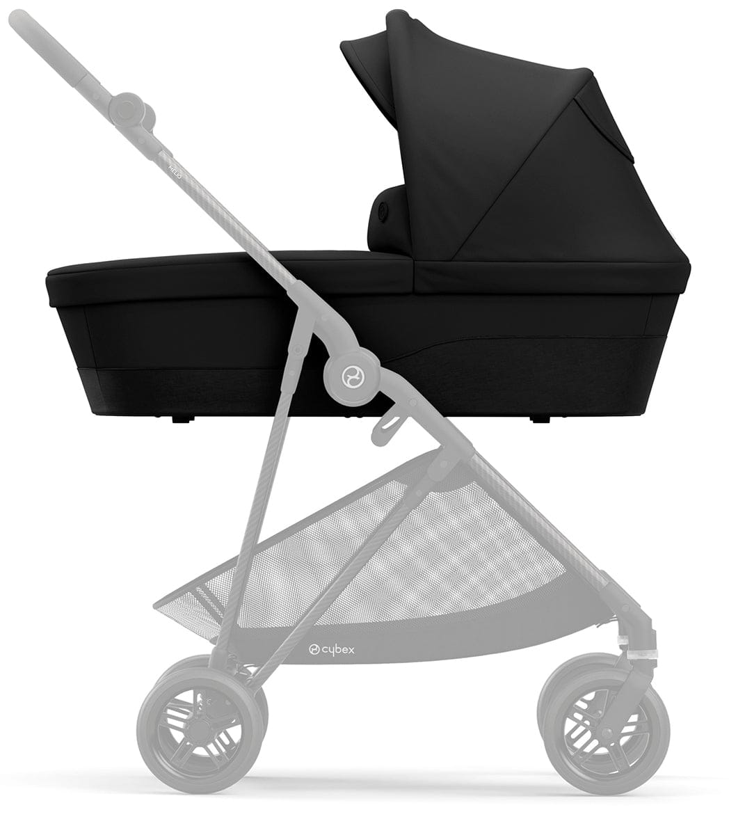 Cybex Melio 2.0 Cot - Deep Black (Albee Exclusive) - 521002891