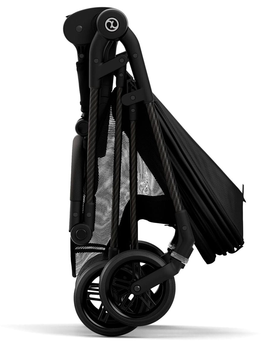 Cybex Melio Carbon 2.0 Stroller - Deep Black (Albee Exclusive) - 521002889
