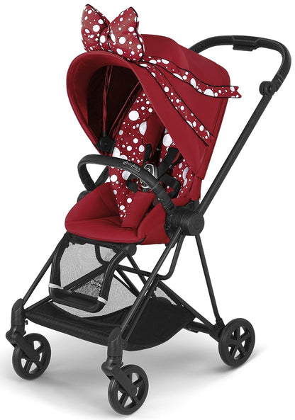 Cybex Mios 2 Complete Stroller Bundle - Petticoat Red by Jeremy Scott - 519003267-PET
