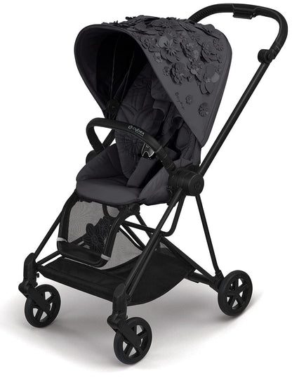 Cybex Mios 2 Complete Stroller Bundle - Simply Flowers - Dream Grey