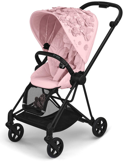 Cybex Mios 2 Complete Stroller Bundle - Simply Flowers - Pale Blush