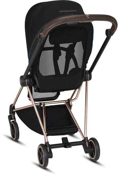 Cybex Mios 2 Complete Stroller - Chrome/Black/Manhattan Grey - 519003549-C