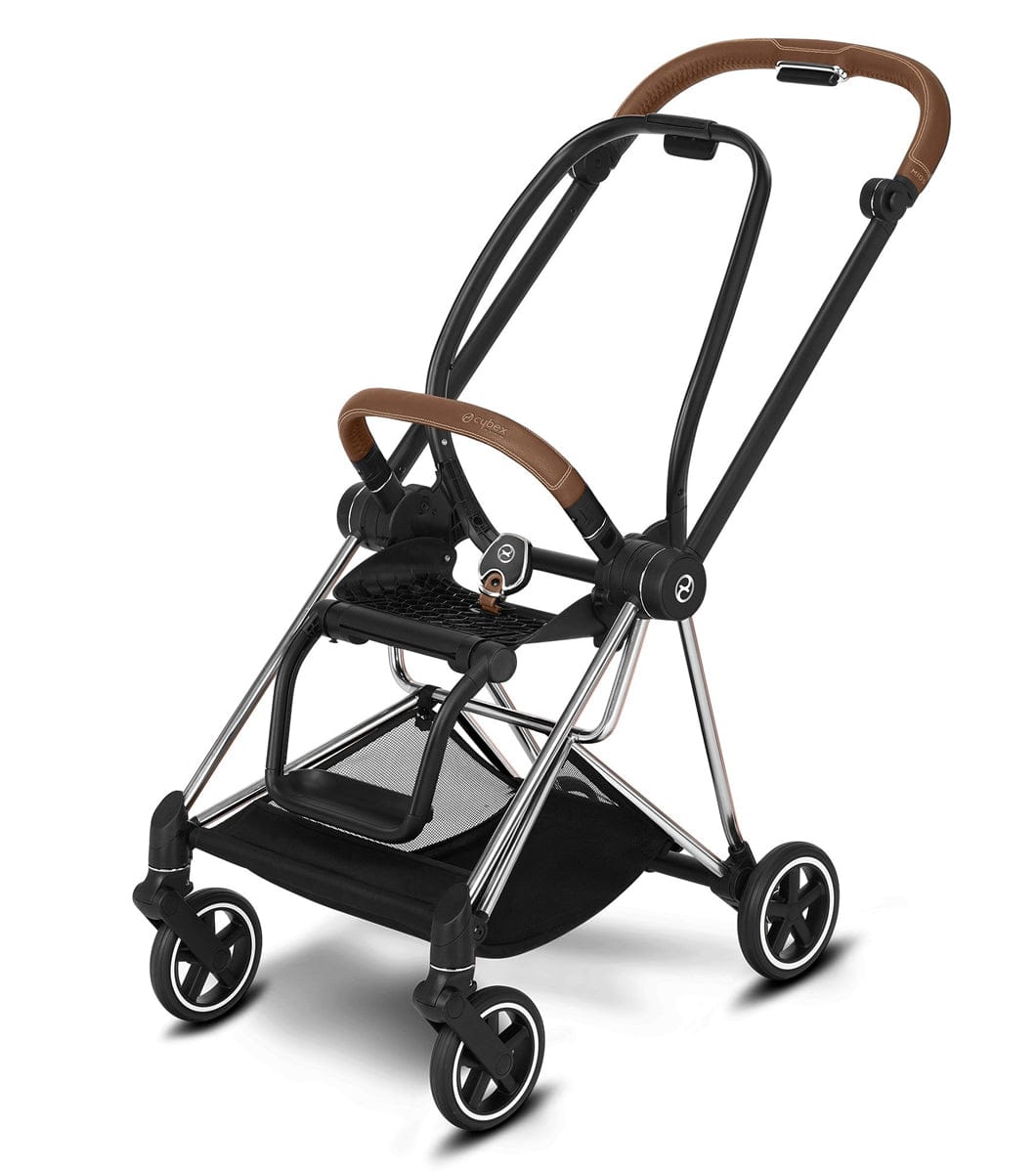 Cybex Mios 2 Stroller Frame - Chrome/Brown - 519003265