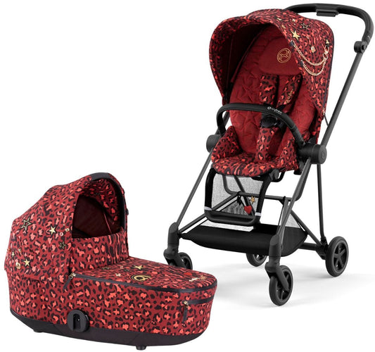 Cybex Mios 3 Complete Stroller with Lux Bassinet Bundle - Rockstar by Alec Voelkel - 521003993-B-ROCK