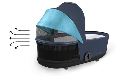 Cybex MIOS 3 Lux Carry Cot - Conscious Dark Navy - 522000349