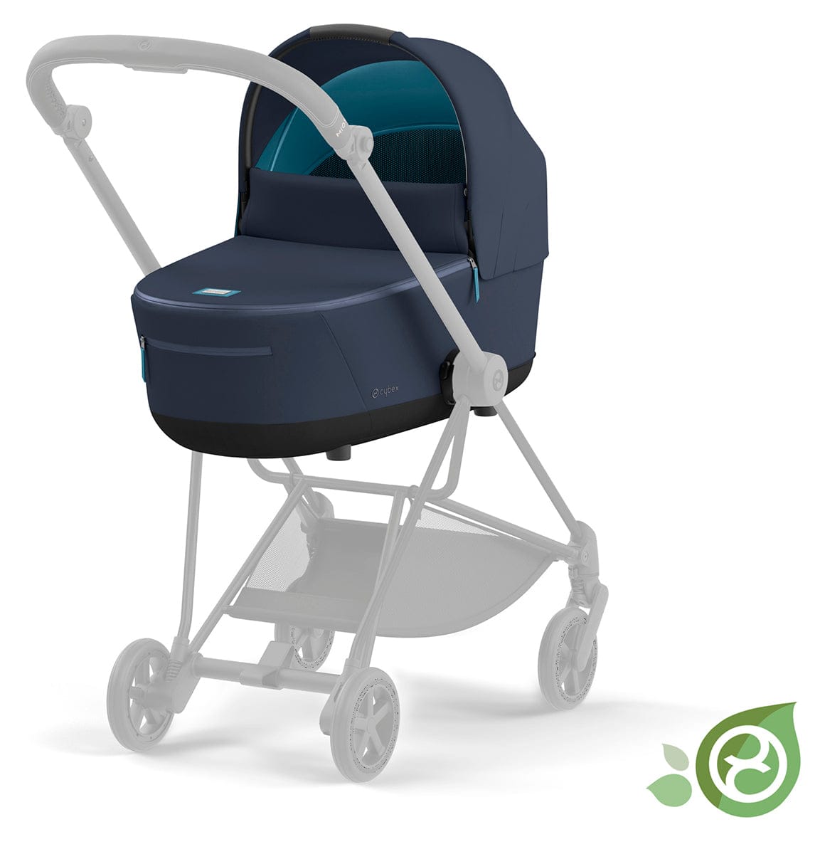 Cybex MIOS 3 Lux Carry Cot - Conscious Dark Navy - 522000349