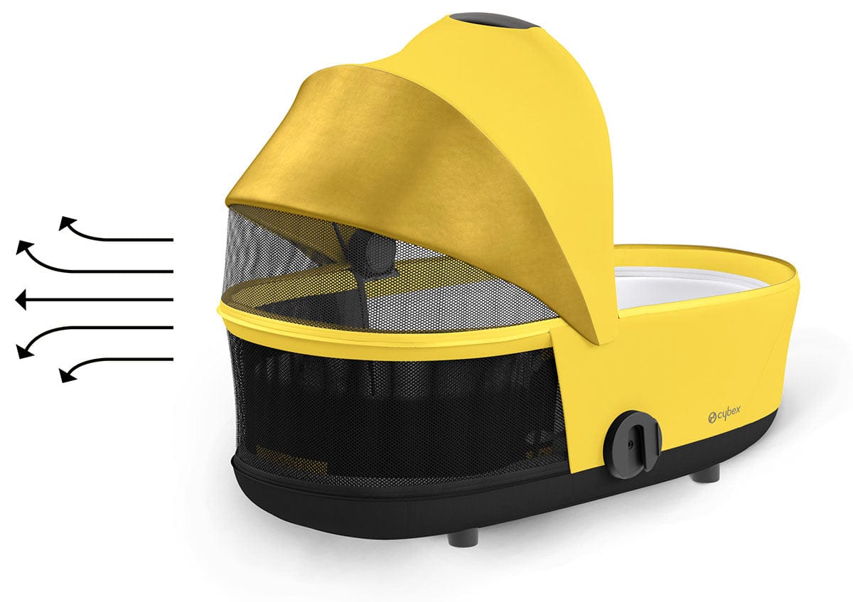 Cybex Mios 3 Lux Carry Cot - Mustard Yellow - 522000279