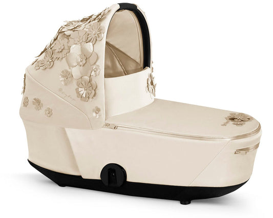 Cybex Mios 3 Lux Carry Cot - Simply Flowers Nude Beige - 522000239