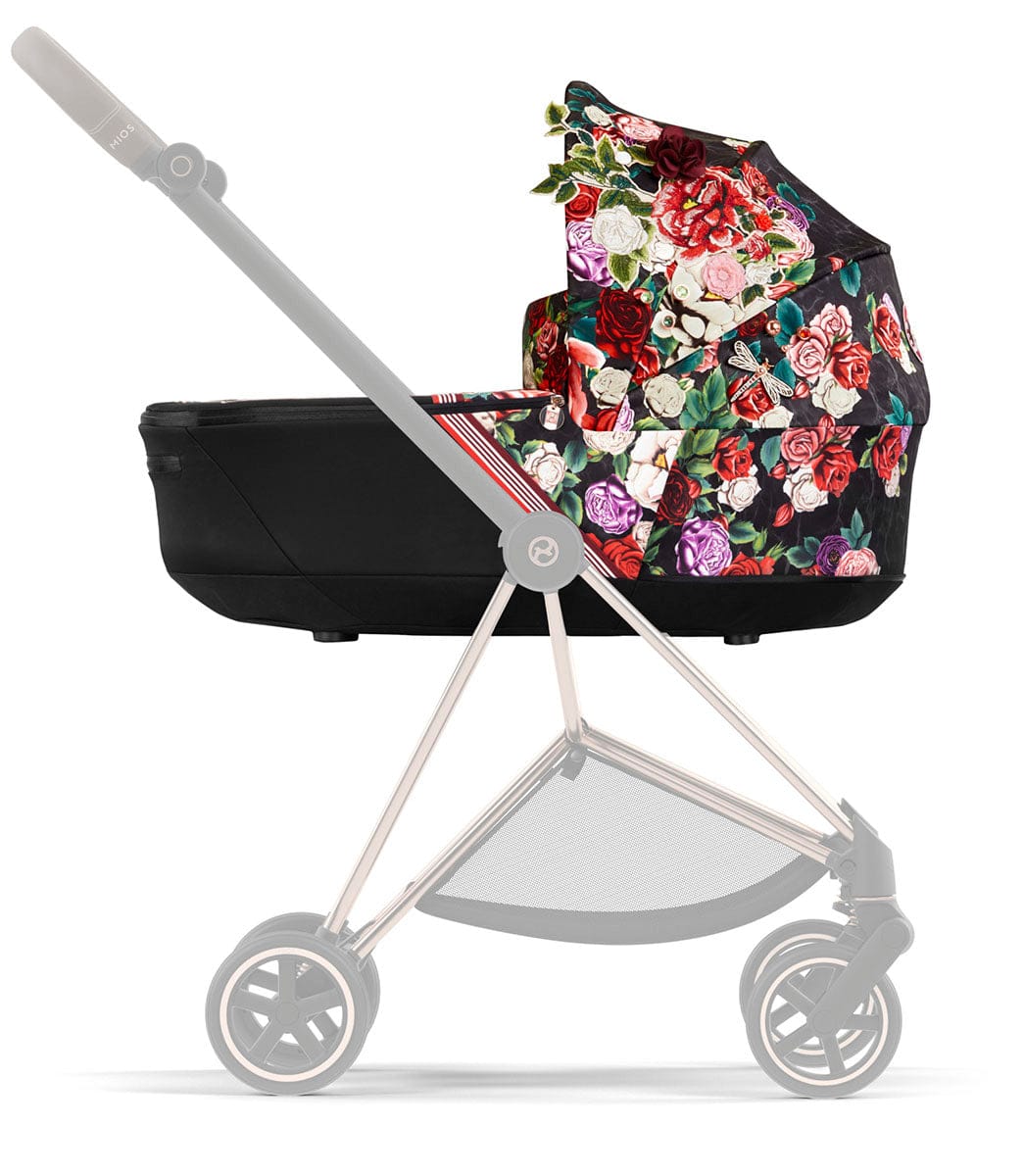 Cybex Mios 3 Lux Carry Cot - Spring Blossom Dark - 522000215