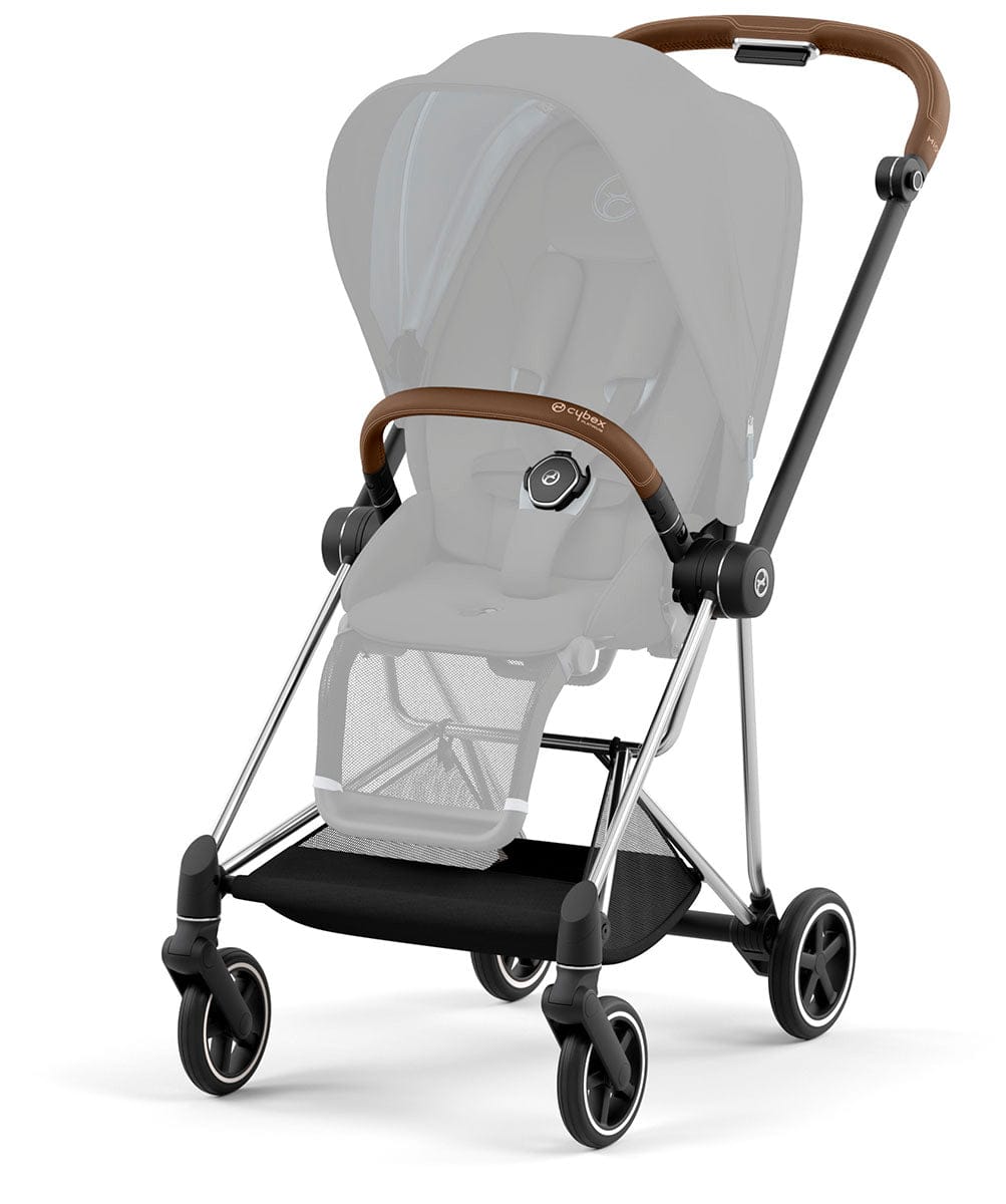 Cybex Mios 3 Stroller Frame - Chrome / Brown - 521003989