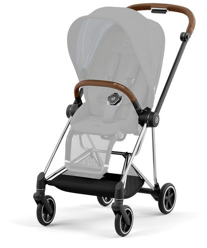 Cybex Mios 3 Stroller Frame - Chrome / Brown - 521003989