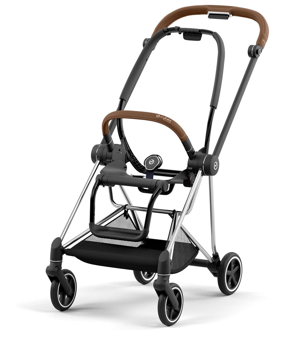 Cybex Mios 3 Stroller Frame - Chrome / Brown - 521003989