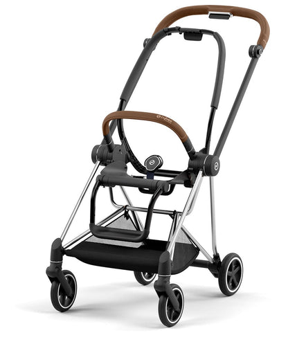 Cybex Mios 3 Stroller Frame - Chrome / Brown - 521003989