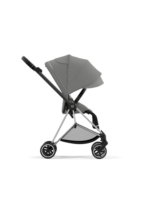 Cybex Mios 3 Stroller (One Box) - Chrome/ Black / Mirage Grey - 523001589