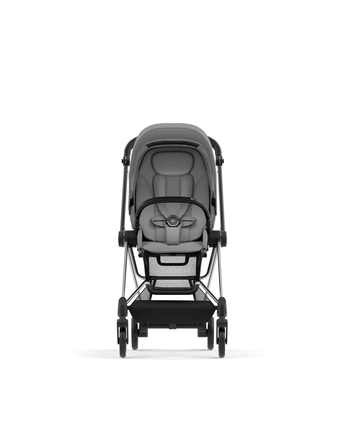 Cybex Mios 3 Stroller (One Box) - Chrome/ Black / Mirage Grey - 523001589