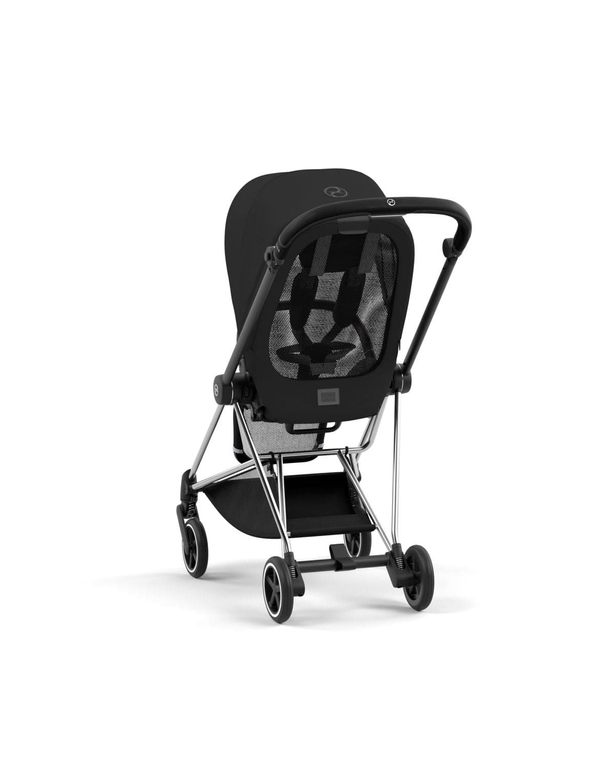 Cybex Mios 3 Stroller (One Box) - Chrome / Black / Sepia Black - 523001583